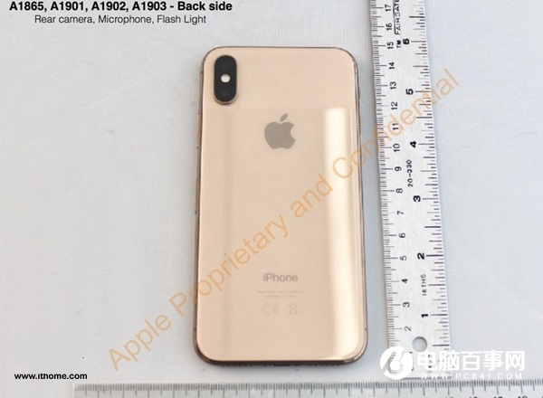 腮红金版苹果iPhone X官方图片首现：采用LCD屏幕