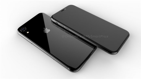 6.1寸iPhone渲染图流出：刘海屏+单摄像头