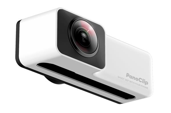 PanoClip发布智能手机专用360°外接式全景相机