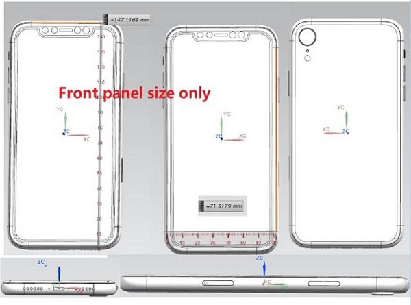 iPhone X廉价版设计图曝光 售价或4500元左右