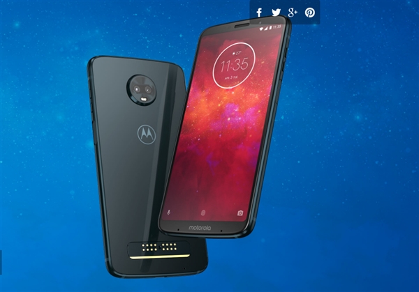 3245元！Moto Z3 Play在美开启预购：骁龙636、侧指纹