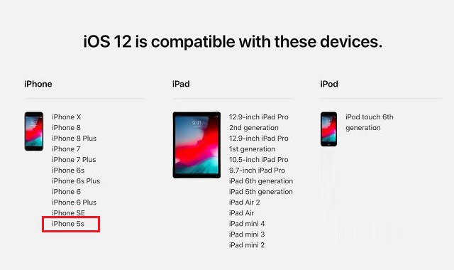 iPhone5s升级iOS12卡吗 iPhone5s升级iOS12图文教程