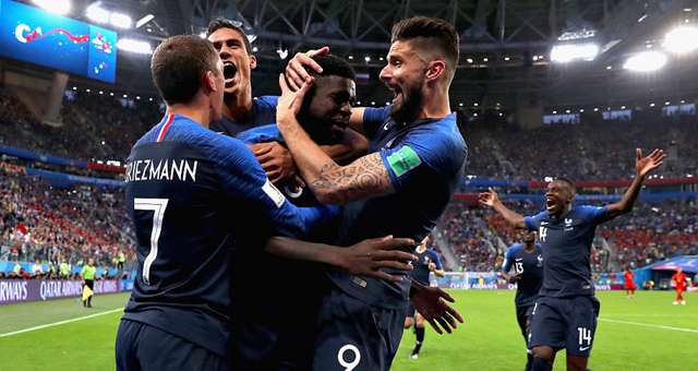 2018世界杯法国vs比利时视频录播 半决赛法国1-0比利时回放视频