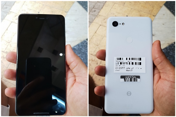 谷歌Pixel 3 XL刘海屏工程机曝光：首次支持无线充电