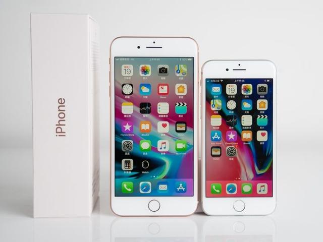 苹果iPhone8对比iPhone8 Plus图赏 简约高颜值