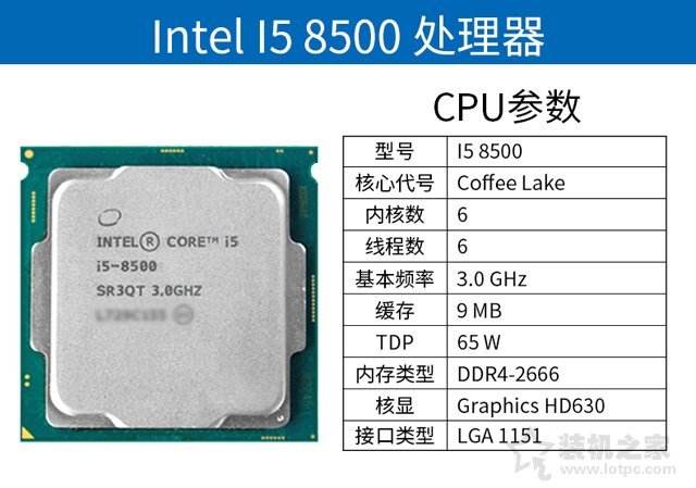 5000元intel电脑配置单 八代i5-8500配RX580组装电脑配置报价单