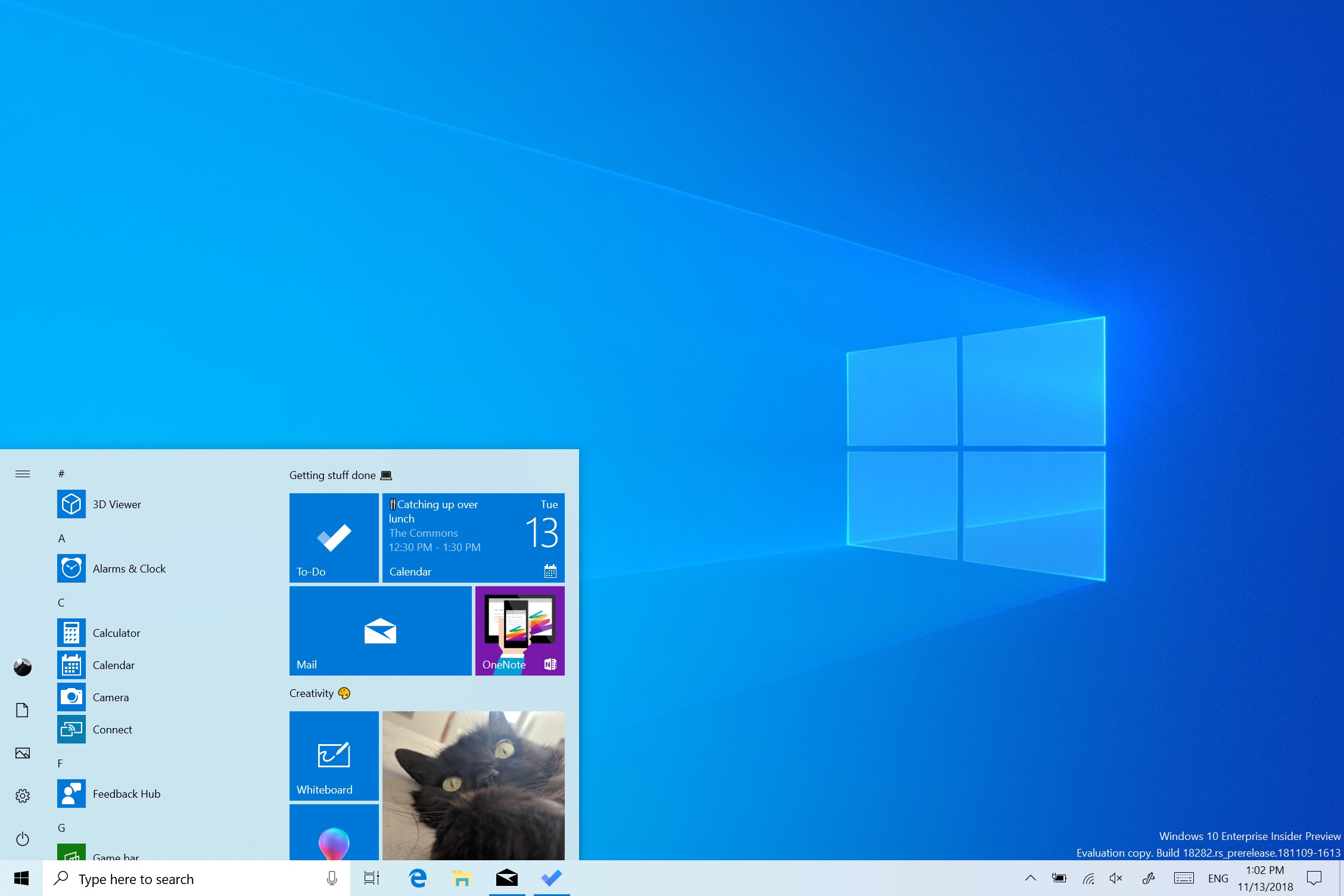 微软推送Win10新预览版Build 18282：引入新亮色主题和新壁纸