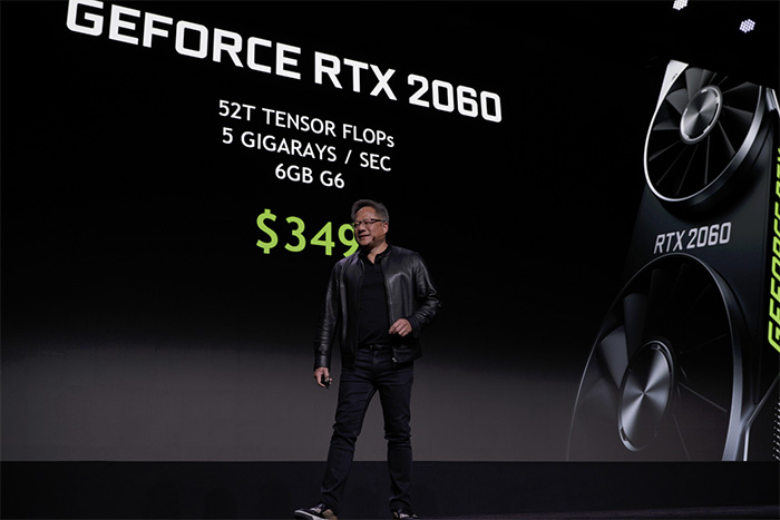 RTX 2060游戏显卡发布：支持RTX光线追踪技术 售价349美元！