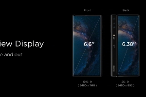 华为发布首款5G折叠屏手机HUAWEI Mate X