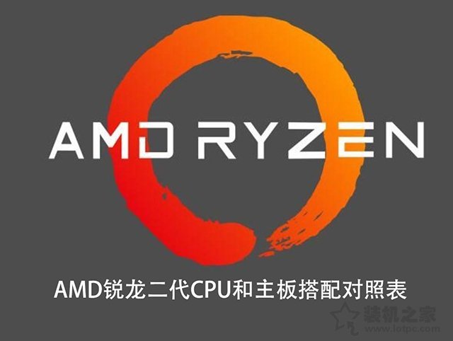 CPU和主板怎么搭配？AMD锐龙二代CPU型号和主板搭配对照表