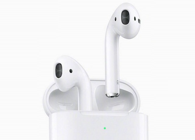 苹果新一代AirPods2无线耳机发布：支持无线充电 1279元起