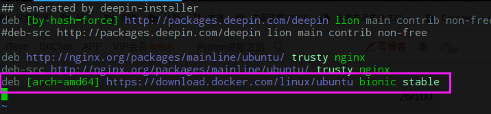 Deepin Apt命令安装最新版本docker的方法教程