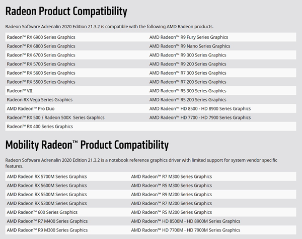 AMD发布新显卡驱动