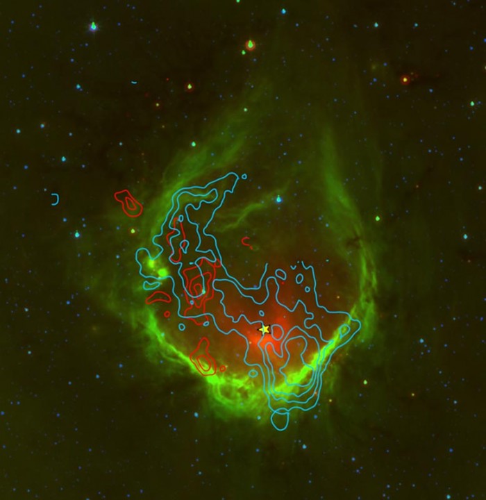 科学家通过恒星反馈和SOFIA发现：RCW120星云比以前认为的要年轻得多