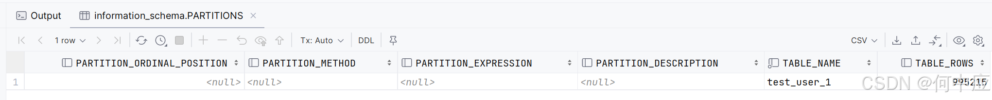 MySQL分区表的使用