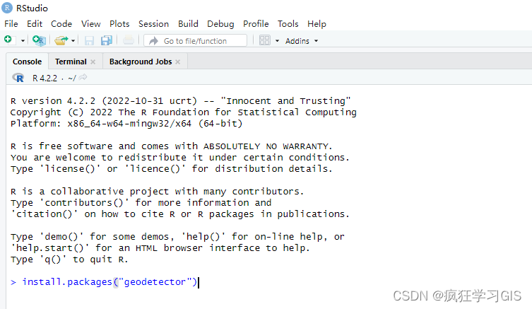 地理探测器R语言实现：geodetector