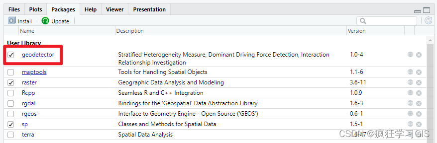 地理探测器R语言实现：geodetector
