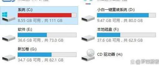 电脑C盘爆满了怎么清理？电脑C盘快速瘦身的技巧