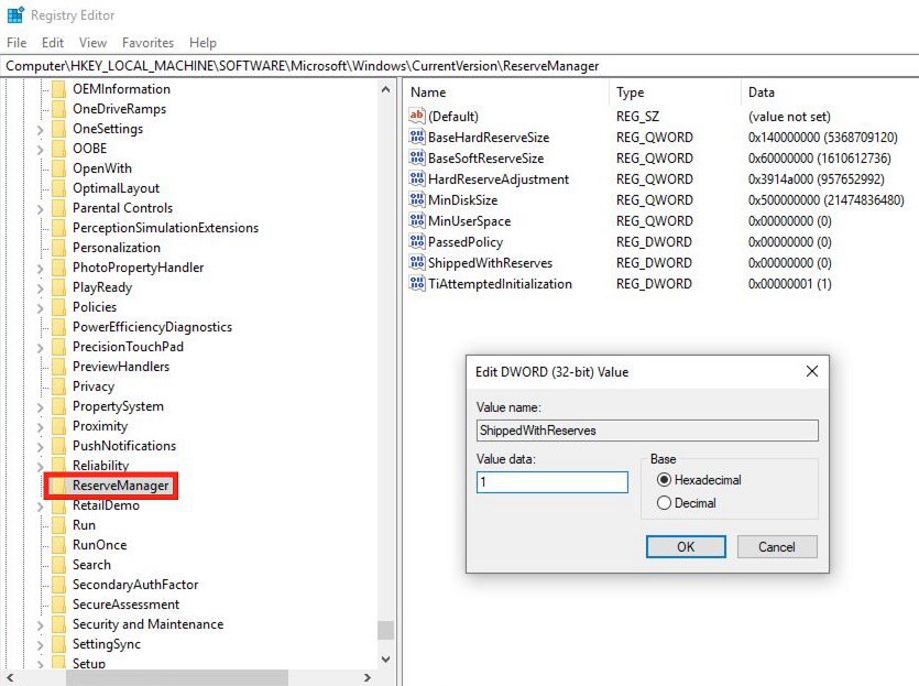 Win10预留7GB空间怎么取消？Win10 19H1禁用7GB空间占用方法