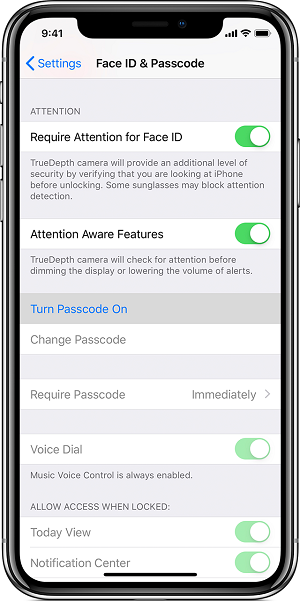 苹果iPhone Xs提示无法更改密码的解决方法