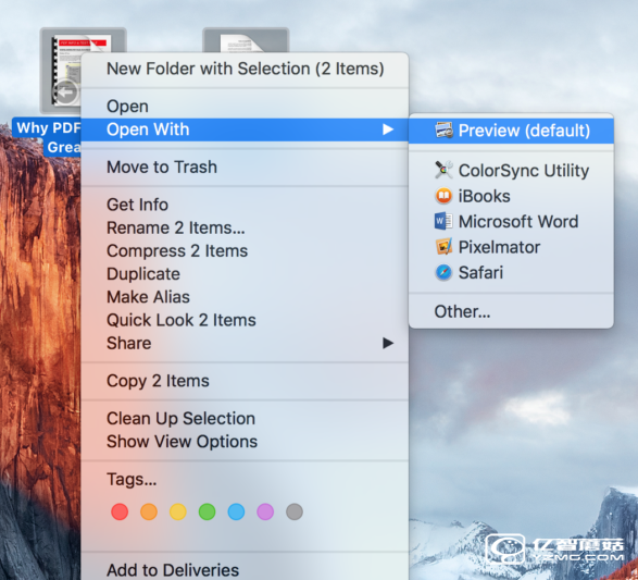 Mac如何使用预览应用合并PDF文件 Mac合并PDF文件教程