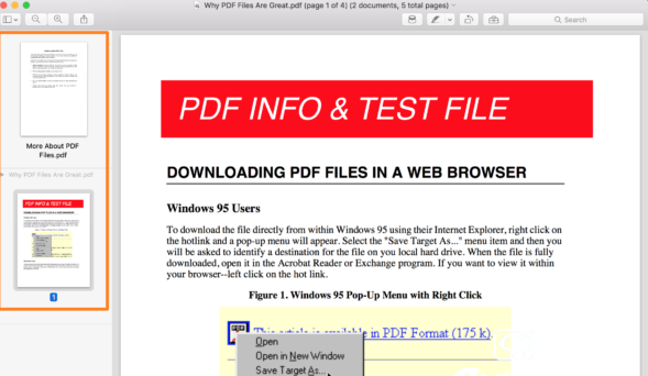 Mac如何使用预览应用合并PDF文件 Mac合并PDF文件教程