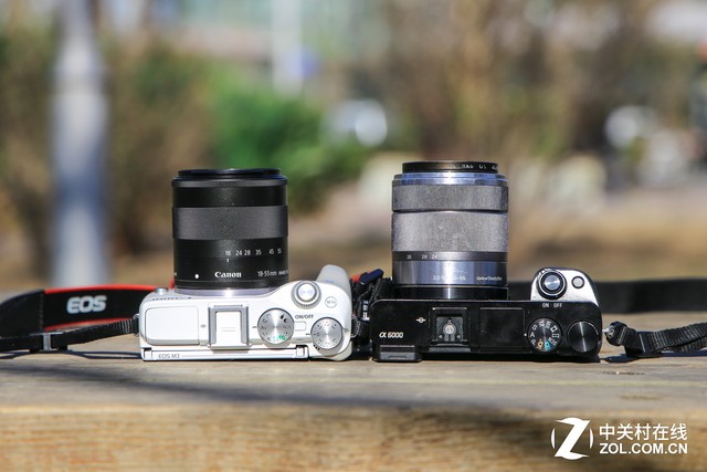 入门无反之争 佳能M3对比索尼A6000 