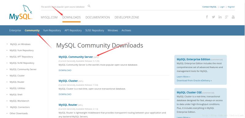Windows下MySQL数据库安装过程及基本使用方法