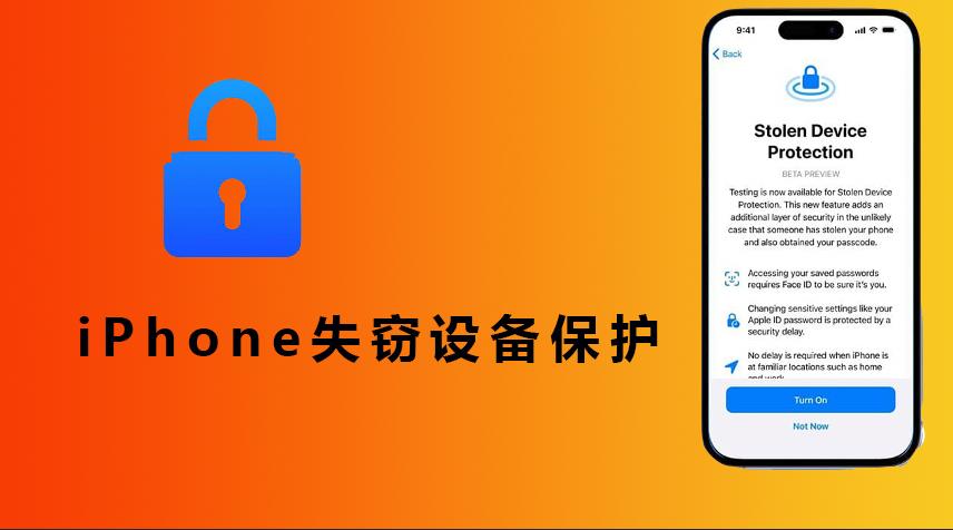 苹果iPhone手机失窃设备保护/防盗的设置方法