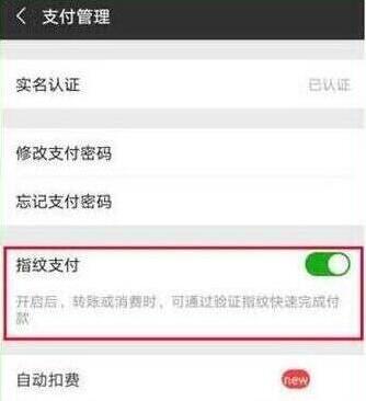 华为Mate20 Pro微信指纹支付如何设置?
