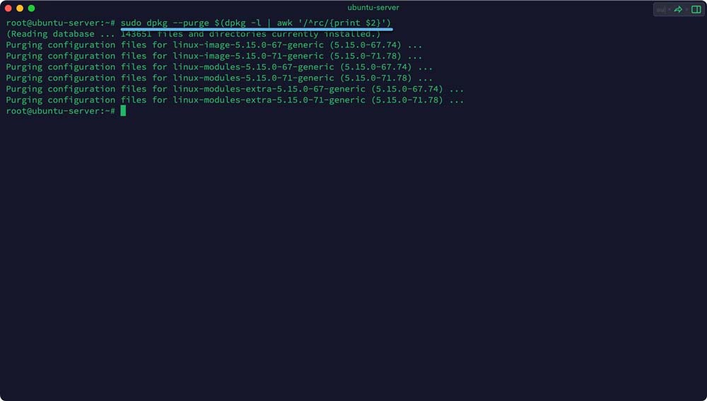 Ubuntu系统中删除多余内核或卸载内核的方法
