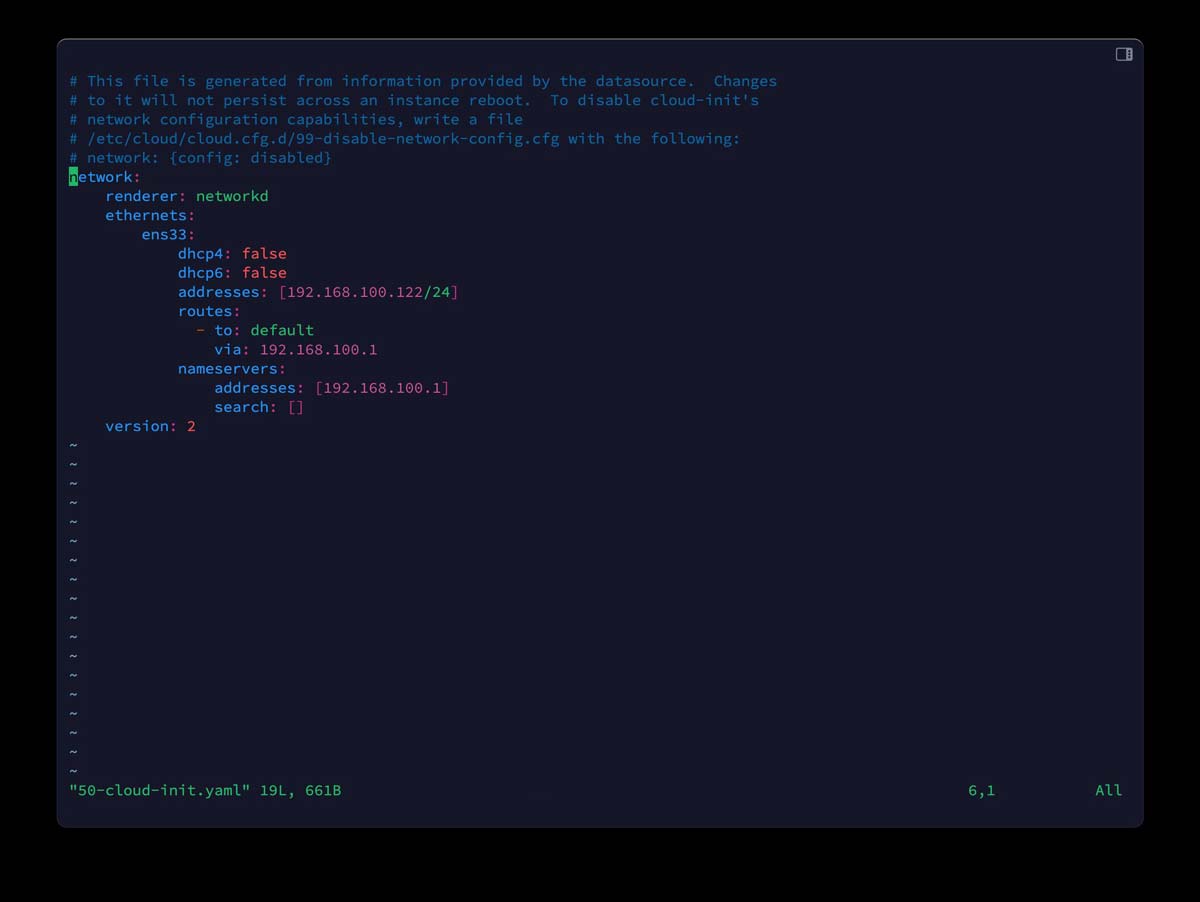 Ubuntu 24.04 LTS系统设置固定IP地址的方法