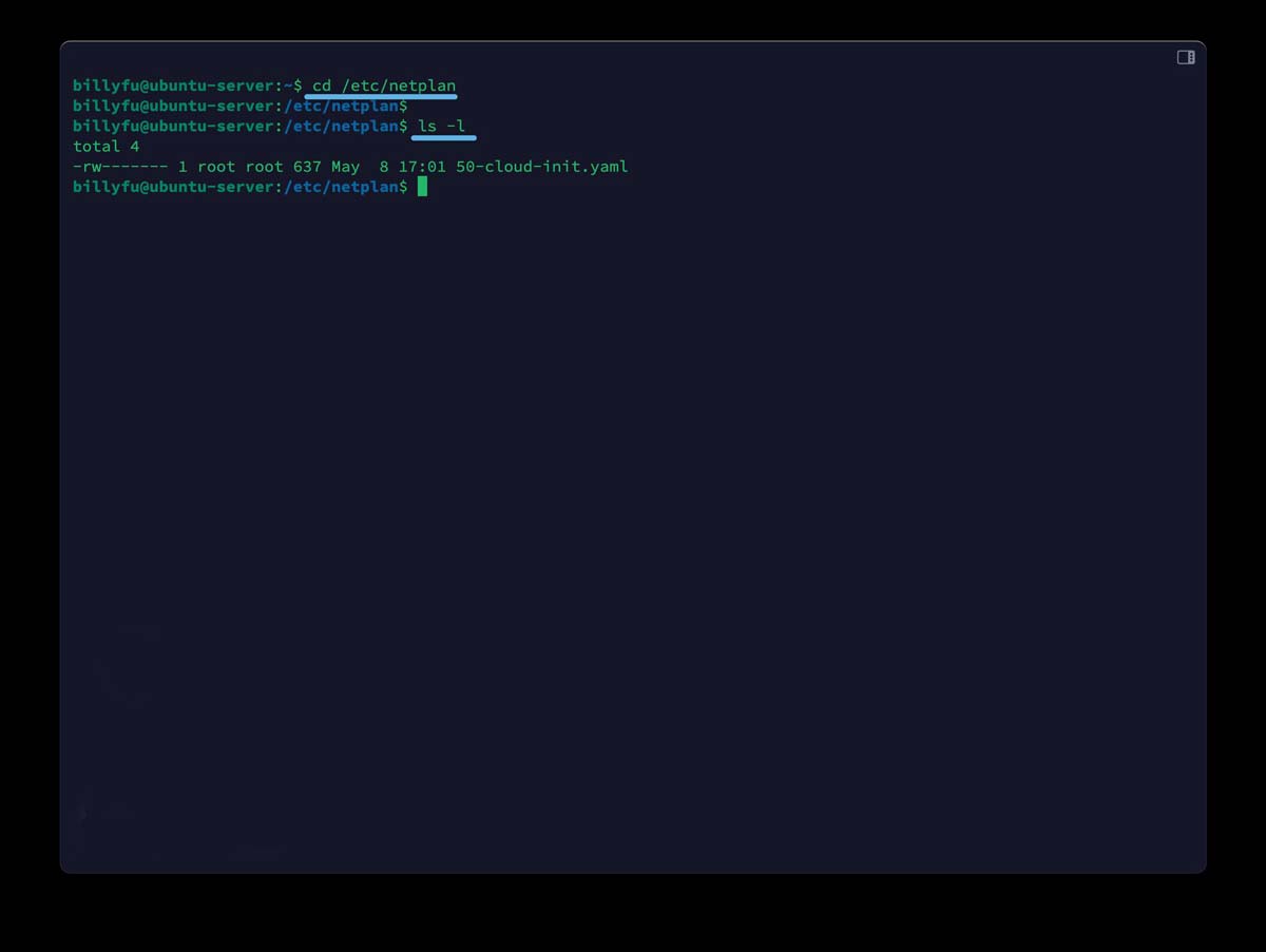 Ubuntu 24.04 LTS系统设置固定IP地址的方法