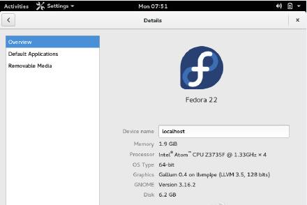 Fedora 22 Workstation Live的硬盘安装教程