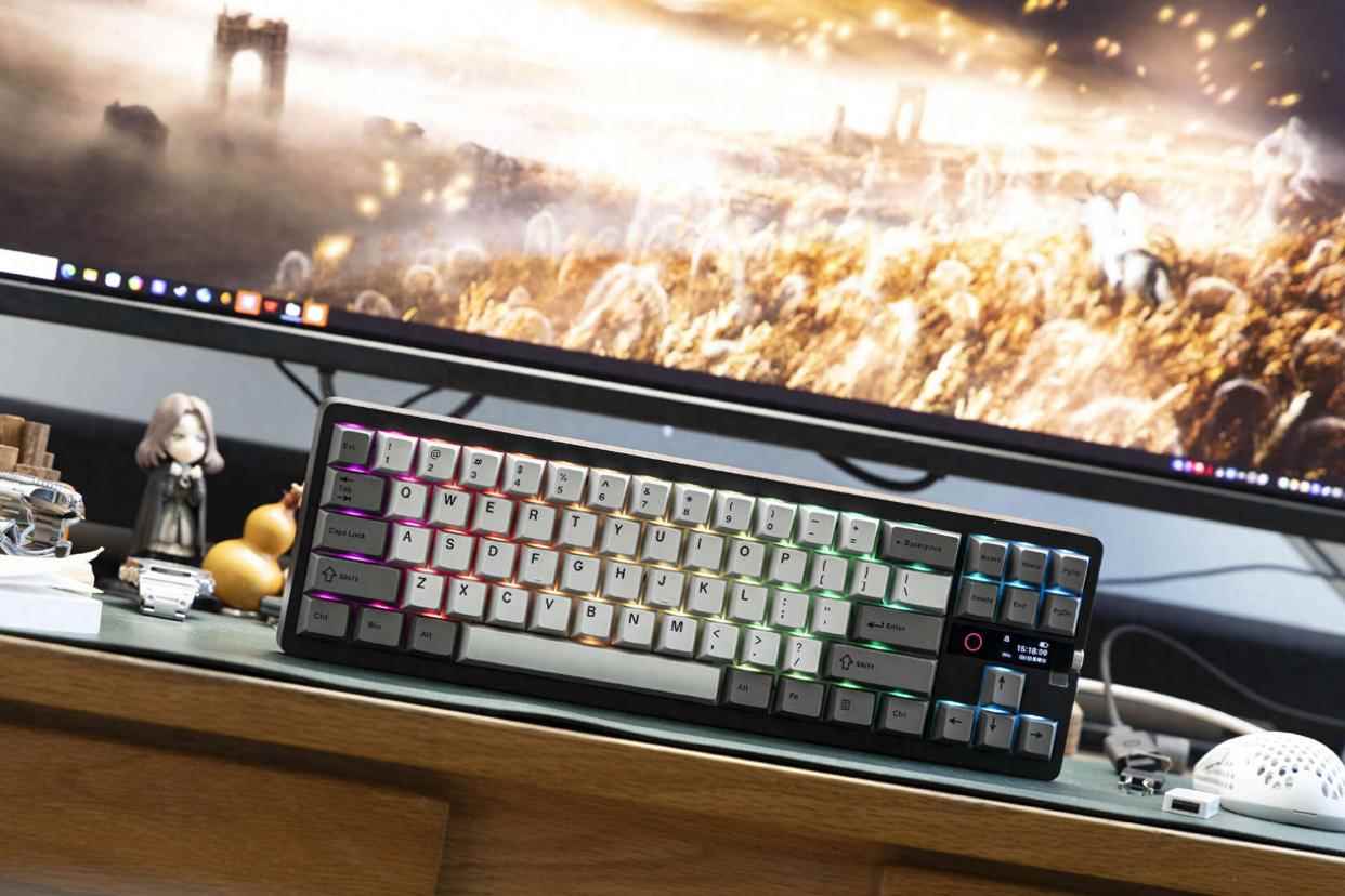 小米MK71 Pro无线三模机械键盘测评，静精致的办公利器