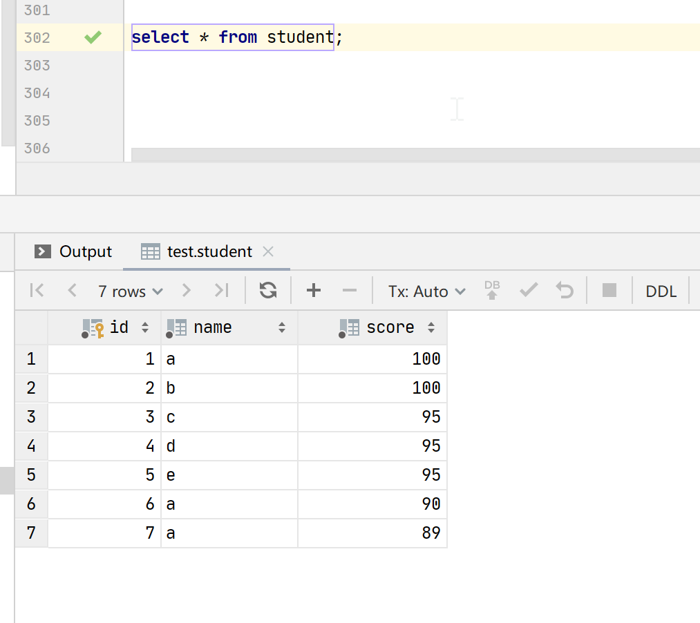 数据库rank()分组排序函数的具体使用方法