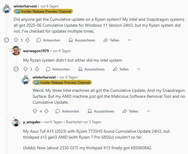 AMD虚拟机安装Win11 6月更新提示蓝屏故障的临时解决方法
