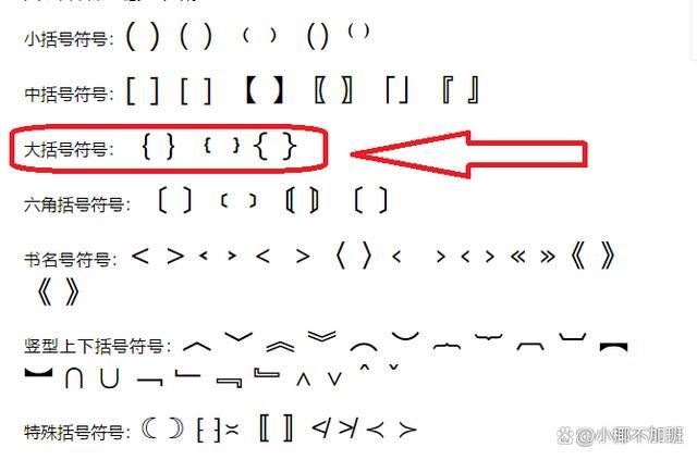 Word文档中括号、大括号的输入方法教程