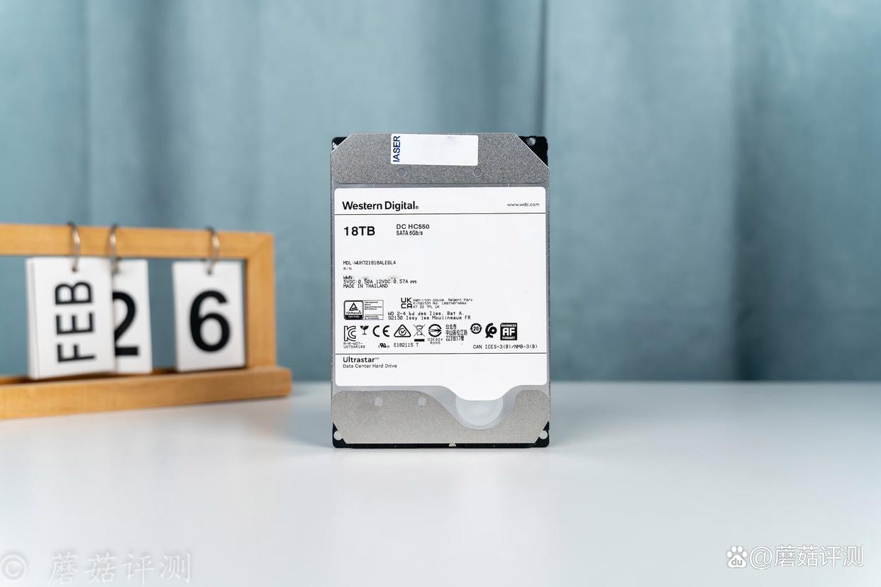 西部数据18T企业级氦气硬盘评测